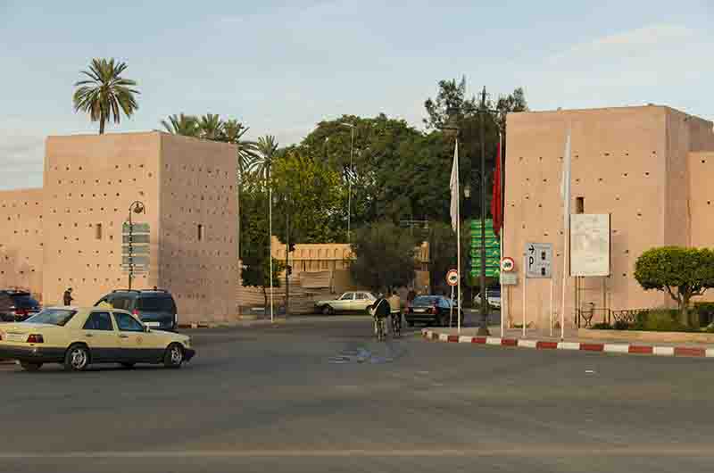187 - Marruecos - Marrakech - muralla - puerta